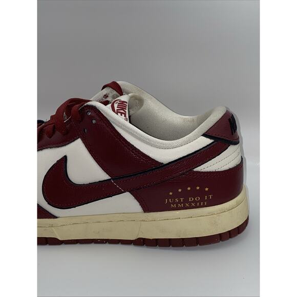 Nike Dunk Low SE Women's Size 11 Sail/Team Red-Black-Muslin MMXXIII RARE! - Picture 3 of 15